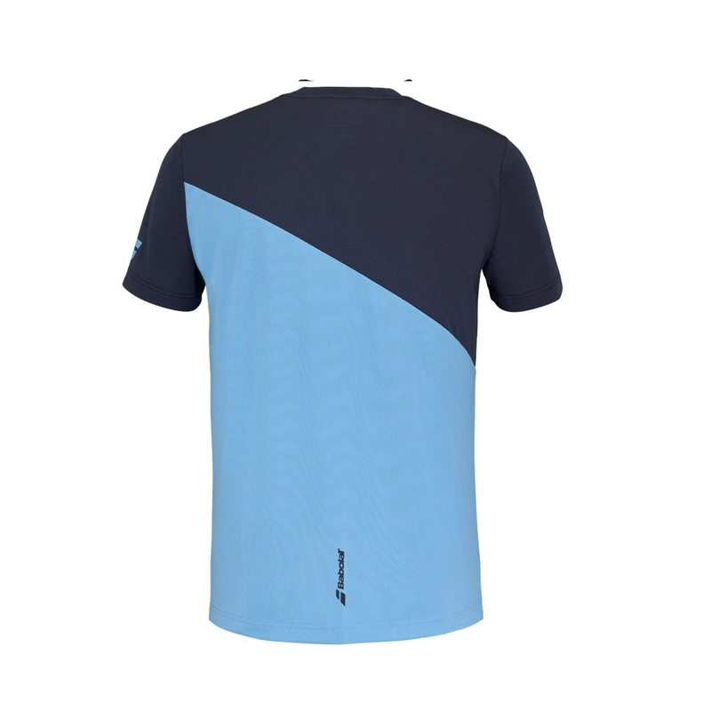 POLERA BABOLAT DRIVE CREW NECK TEE AZUL TENIS PADEL - 2