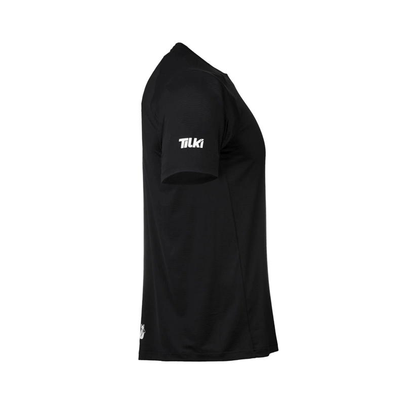 POLERA TILKI PRO LEHINDE NEGRO/BLANCO TENIS PADEL - 2