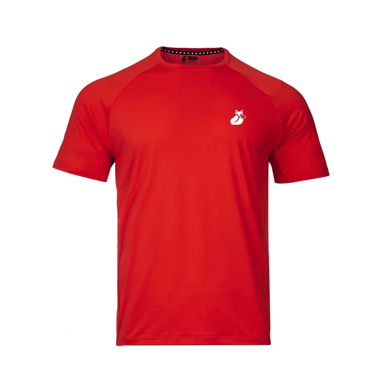 POLERA TILKI PRO LEHINDE ROJA TENIS PADEL - 1