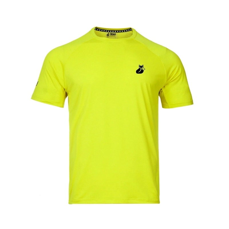 POLERA TILKI PRO LEHINDE AMARILLO FLUOR TENIS PADEL - 1