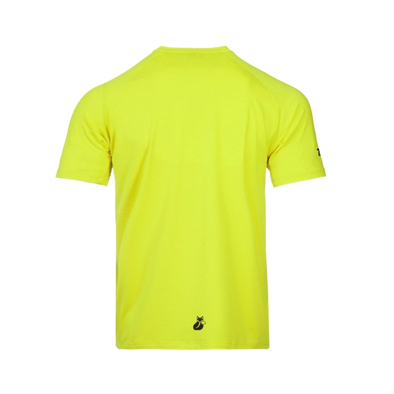 POLERA TILKI PRO LEHINDE AMARILLO FLUOR TENIS PADEL - 3