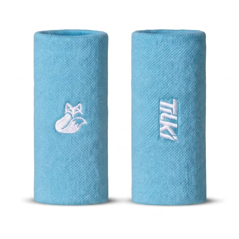 MUÑEQUERA TILKI LARGA XL TERRY ROSA X2 TENIS PADEL - 2