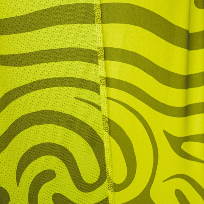 POLERA TILKI FULL PRINT PRO LEHINDE AMARILLO FLUOR TENIS PADEL - 4