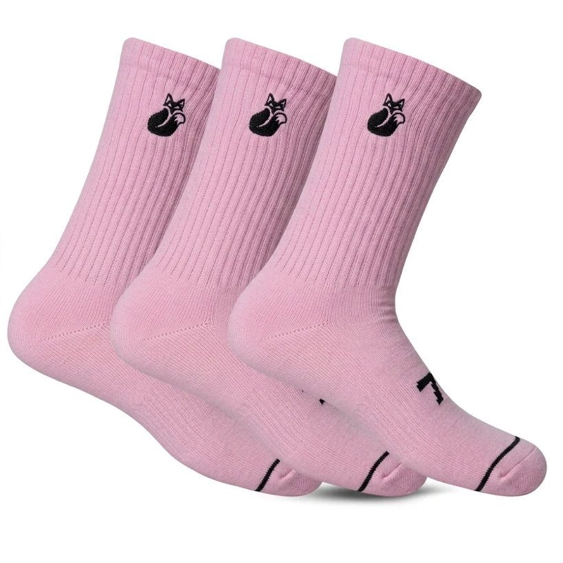 CALCETIN TILKI COMFORT ROSA NEGRO PACK X3 TENIS PADEL - 1