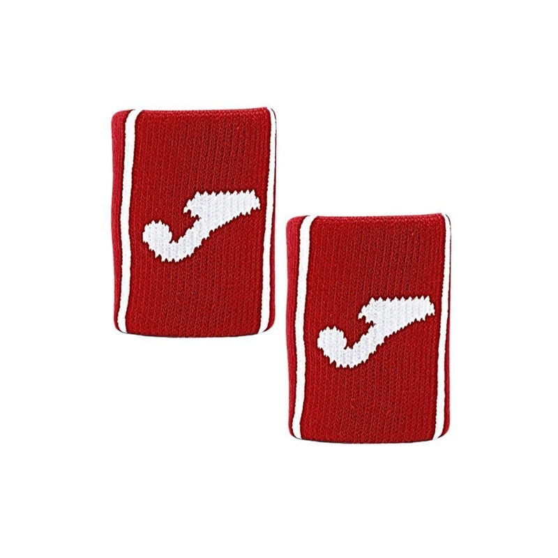 MUÑEQUERA JOMA GAME CORTA ROJA/BLANCA X2 TENIS PADEL - 1