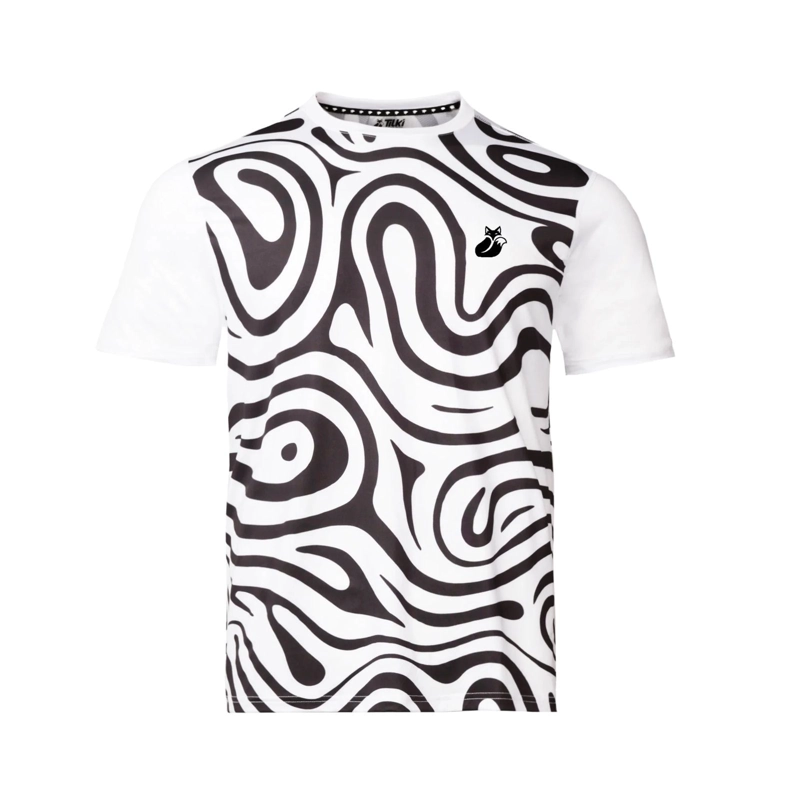 POLERA TILKI FULL PRINT PRO LEHINDE BLANCA TENIS PADEL Blanco M