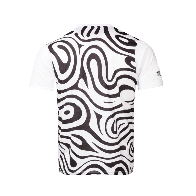 POLERA TILKI FULL PRINT PRO LEHINDE BLANCA TENIS PADEL - 3