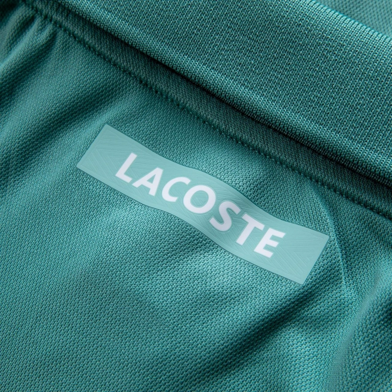 POLERA LACOSTE POLO ULTRA DRY TURQUESA TENIS - 2