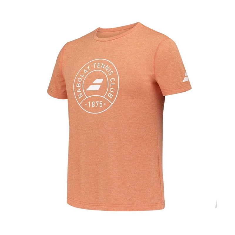 POLERA BABOLAT EXERCISE GRAPHIC TEE NARANJA - 2