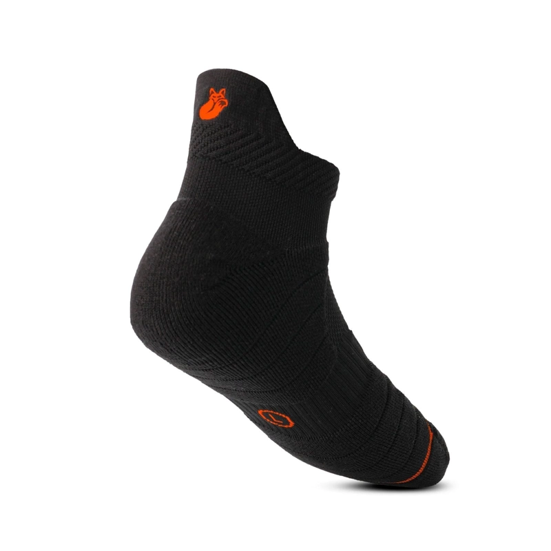 CALCETIN TILKI TOBILLERO LEHINDE NEGRO/NARANJO TENIS PADEL - 3