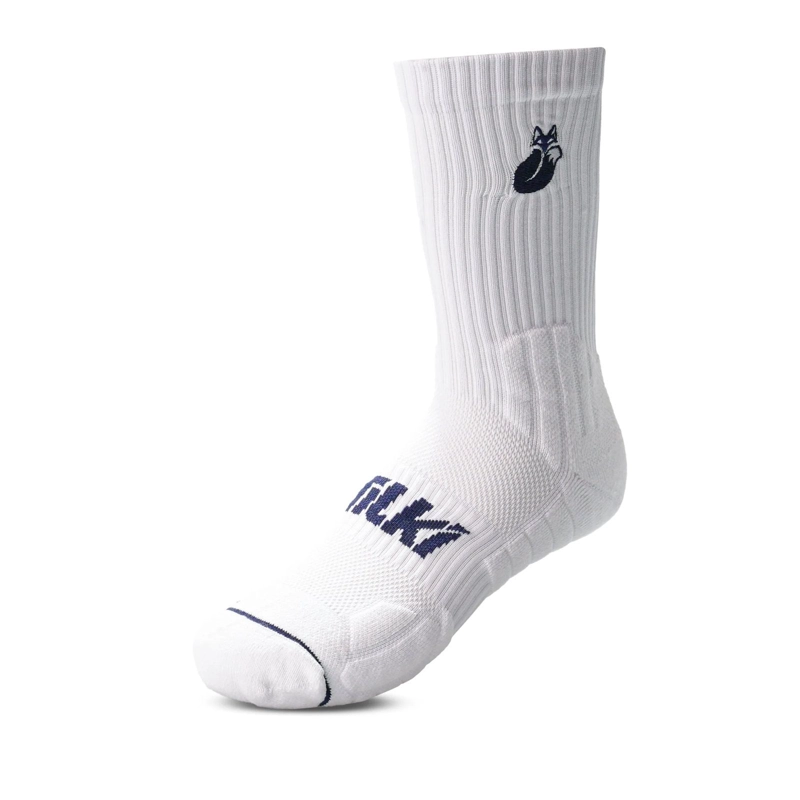 CALCETIN TILKI CREW D4 LEHINDE BLANCO/AZUL TENIS PADEL - 2