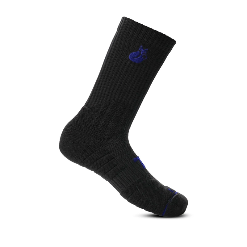 CALCETIN TILKI CREW D4 LEHINDE NEGRO/AZUL TENIS PADEL - 1