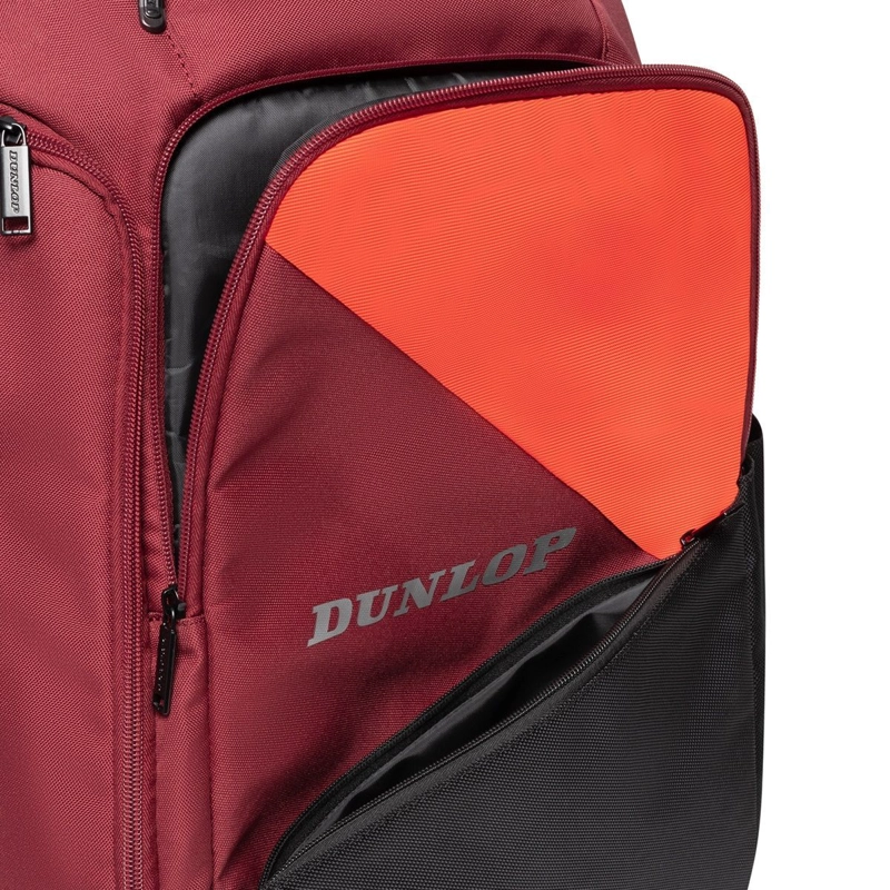 MOCHILA DUNLOP CX PERFORMANCE NEGRO/ROJO - 3