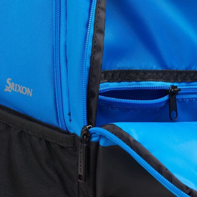 MOCHILA DUNLOP FX PERFORMANCE NEGRO/AZUL - 3