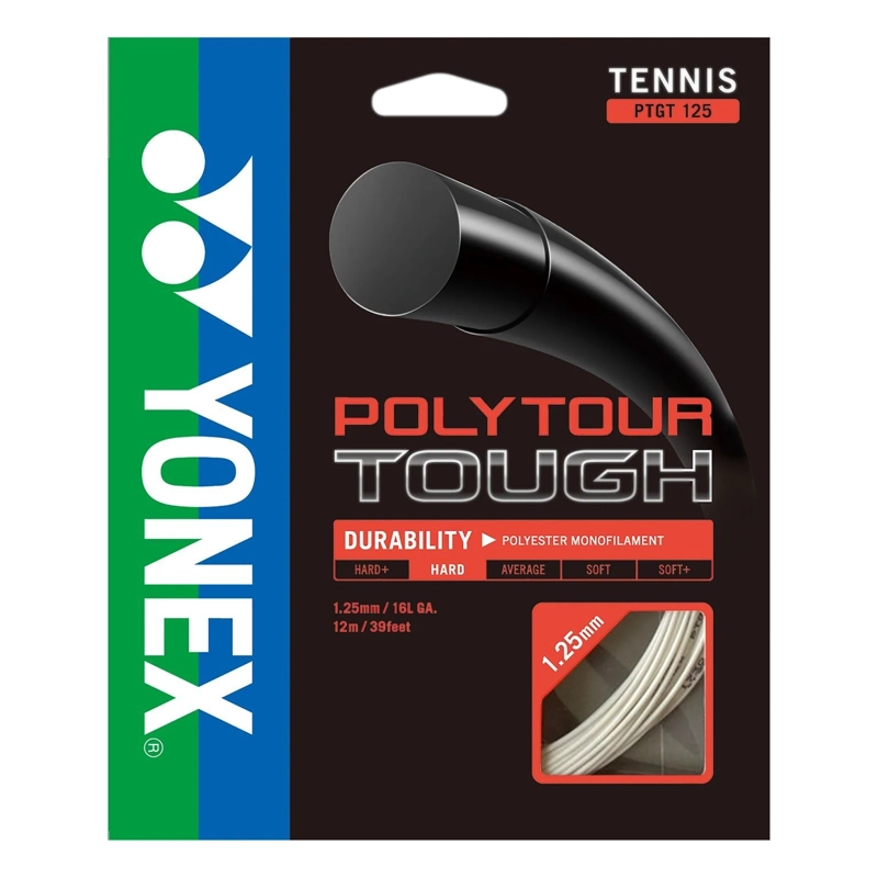 CUERDA YONEX POLY TOUR TOUGH BLANCO 1.25 - 12M - 1