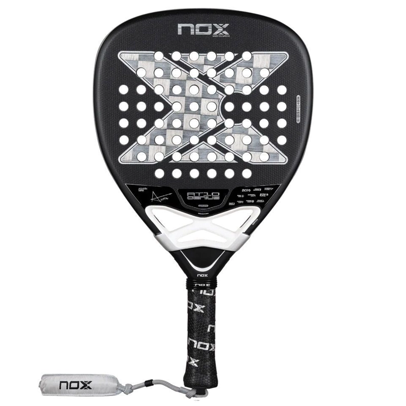 PALA DE PADEL NOX AT10 GENIUS ATTACK 18K ALUM 2026 - 1