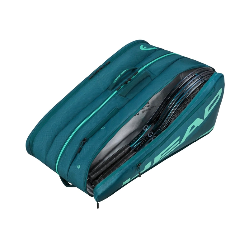 BOLSO TENIS HEAD TOUR RACQUET BAG XL VERDE - 4