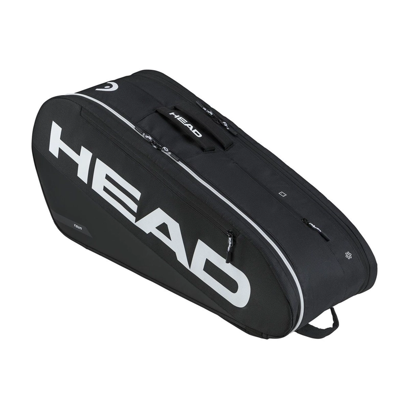BOLSO TENIS HEAD TOUR RACQUET BAG M NEGRO/BLANCO - 1