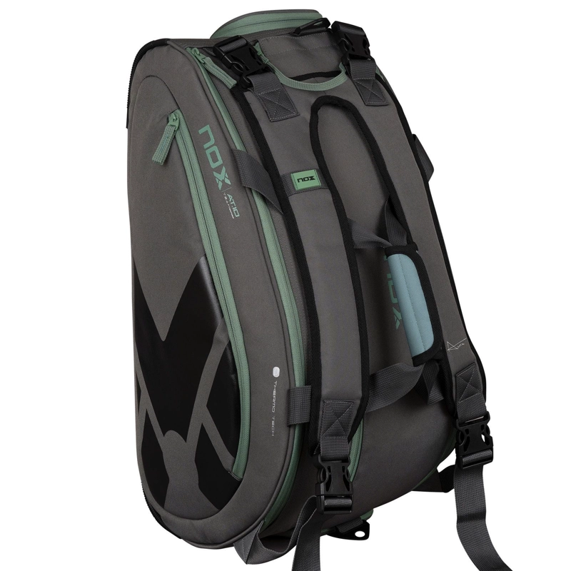 BOLSO PALETERO NOX AT10 TEAM GRIS/VERDE - 4