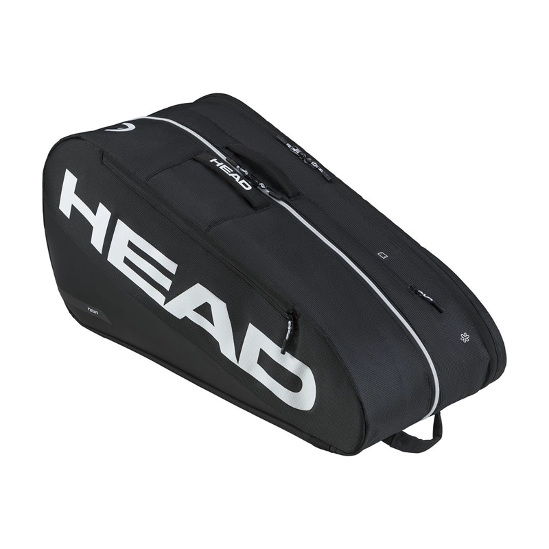 BOLSO TENIS HEAD TOUR RACQUET BAG L NEGRO/BLANCO - 1