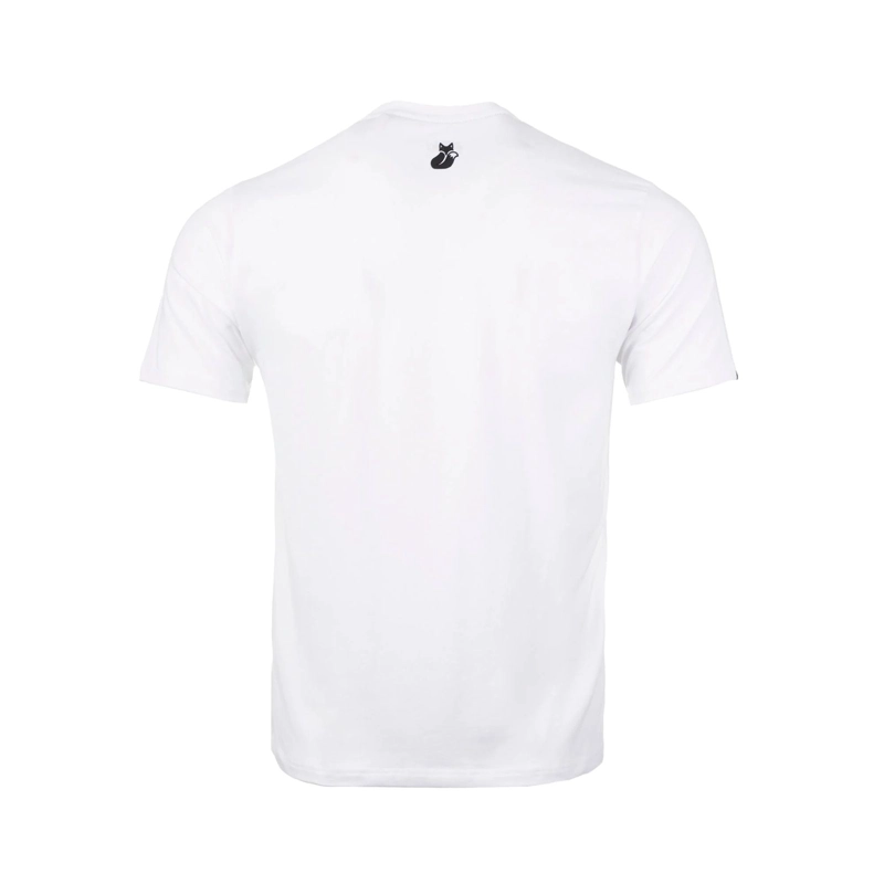POLERA TILKI COTTON BIG LOGO TILKI BLANCO/NEGRO TENIS PADEL - 2