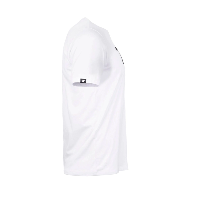 POLERA TILKI COTTON BIG LOGO TILKI BLANCO/NEGRO TENIS PADEL - 3