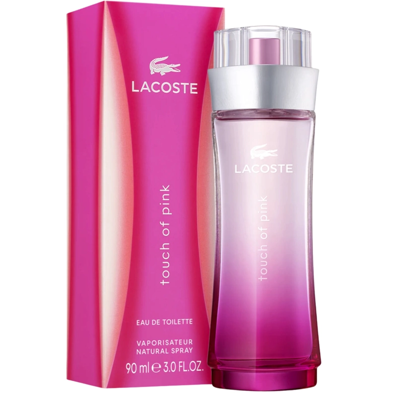 LACOSTE TOUCH OF PINK 90ML EDT - 1