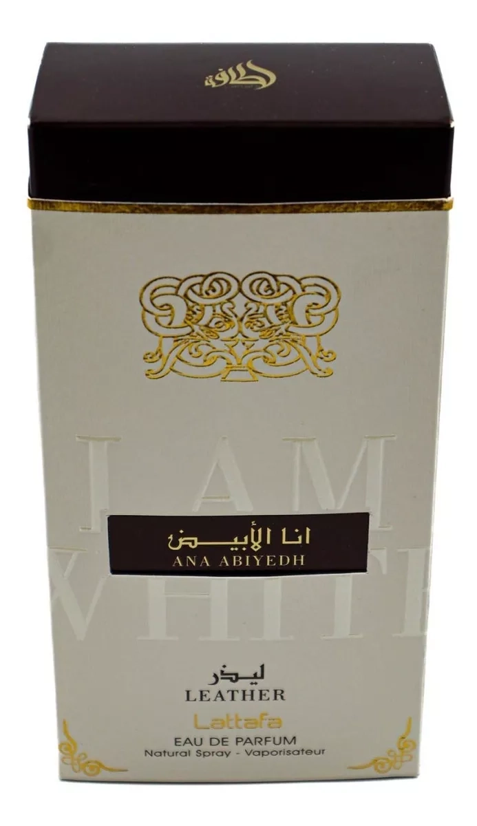 PERFUME LATTAFA ANA ABIYEDH LEATHER UNISEX EDP 60ML - 5