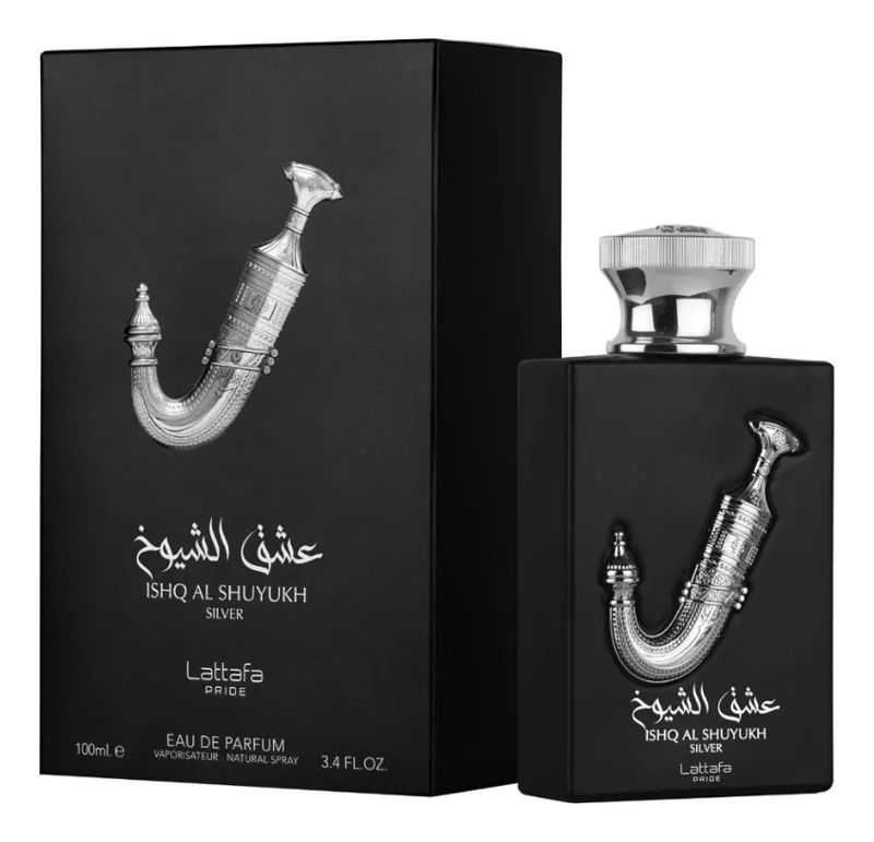LATTAFA ISHQ AL SHUYUKH SILVER EDP 100ML UNISEX - 1