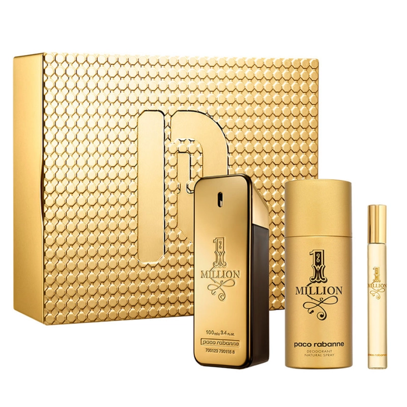 1 MILLION EDT 100 ML + DESO 150 ML + 10 ML SET 3 PCS - 1