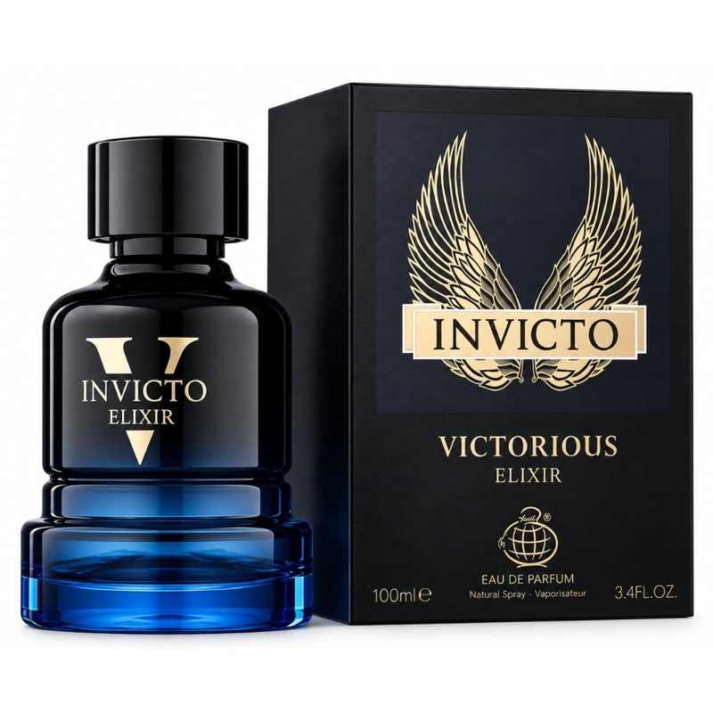 FRAGRANCE WORLD INVICTO VICTORIOUS ELIXIR EDP 100ML HOMBRE - 1