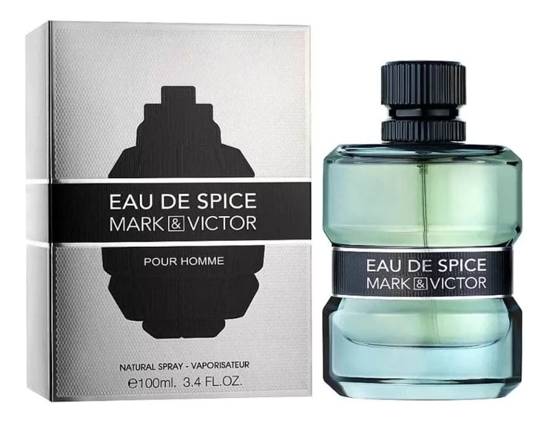 FRAGRANCE WORLD EAU DE SPICE MARK & VICTOR EDP 100 ML - 1