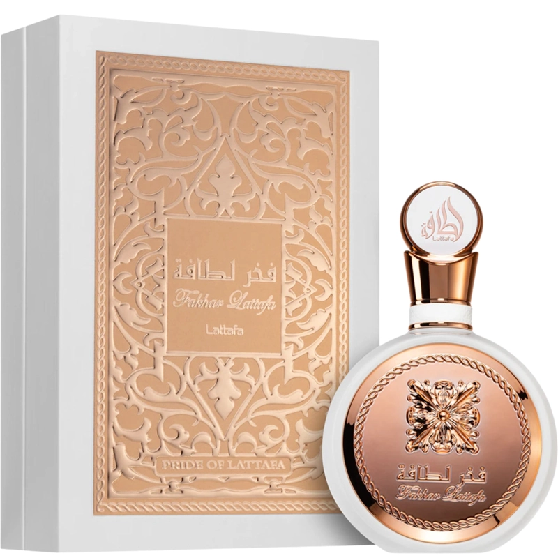 PERFUME LATTAFA FAKHAR WHITE MUJER EDP 100 ML - 1