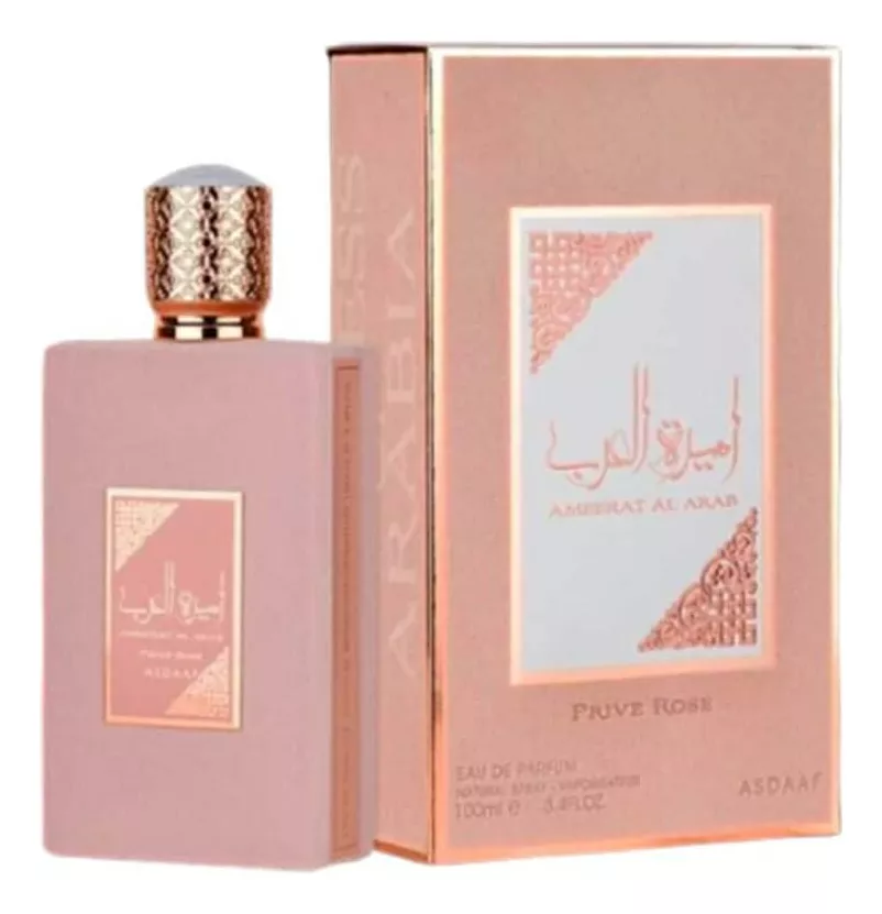 PERFUME ASDAAF AMEERAT AL ARAB PRIVE ROSE MUJER EDP 100 ML - 1