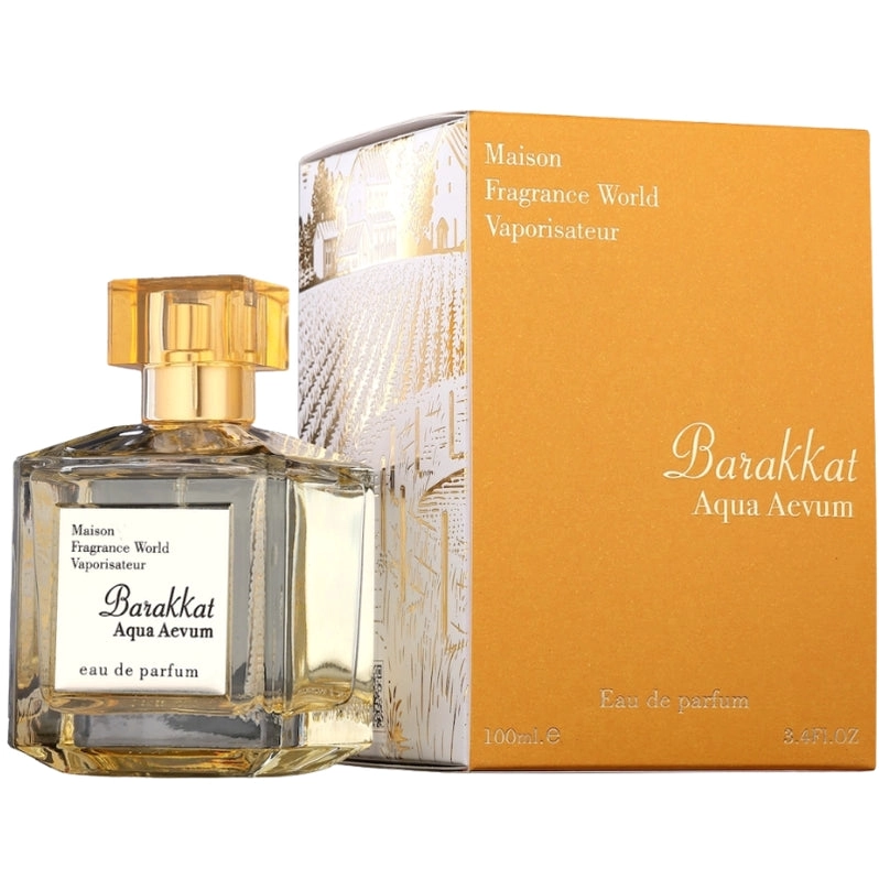 FRAGRANCE WORLD BARAKKAT AQUA AEVUM EDP 100ML UNISEX - 1