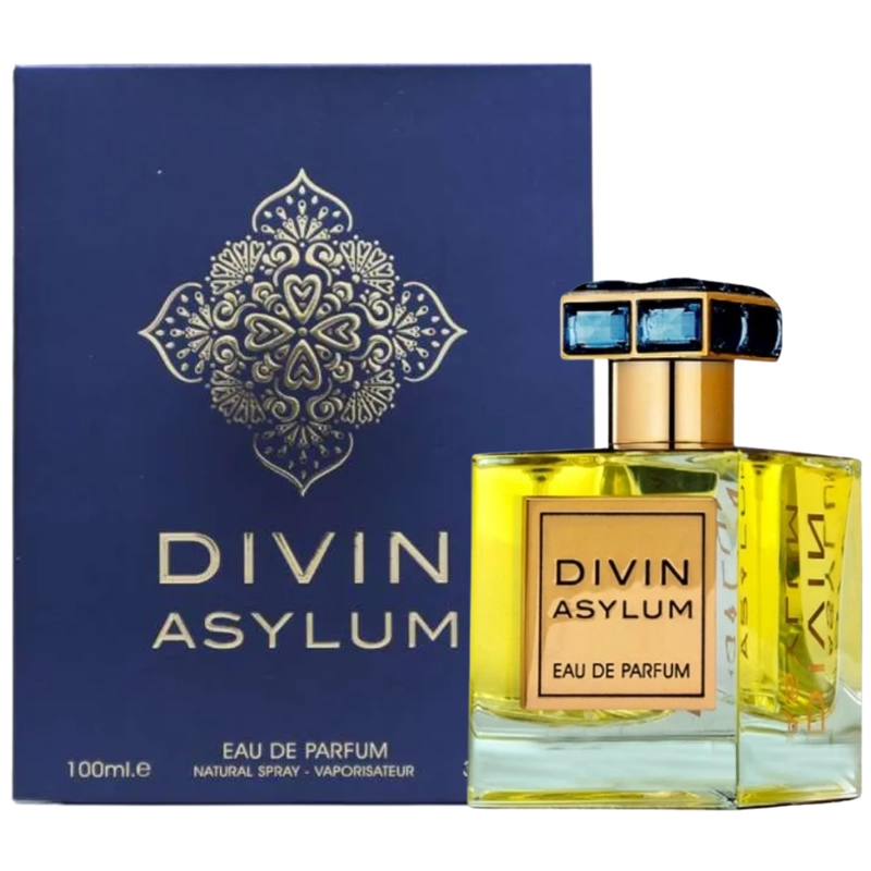 PERFUME FRAGRANCE WORLD DIVIN ASYLUM UNISEX EDP 100 ML - 1