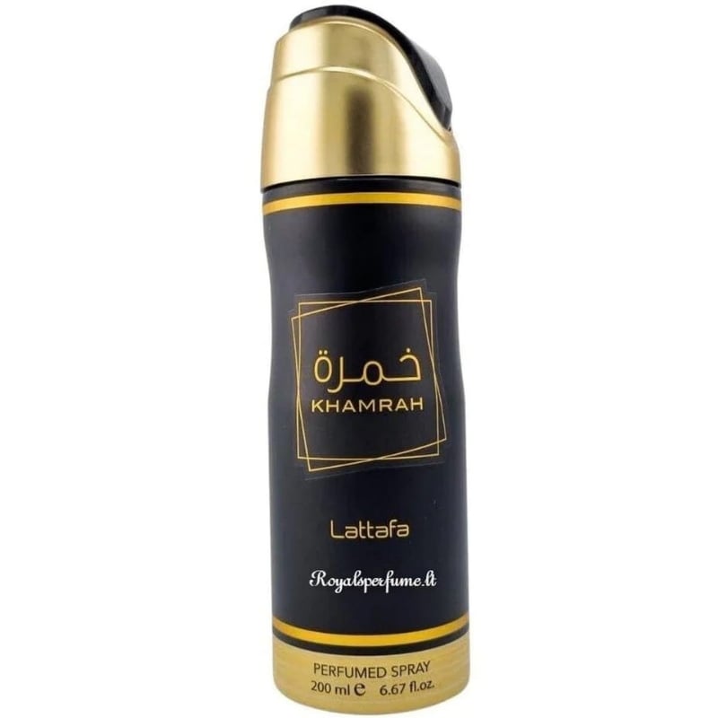 PERFUME LATTAFA KHAMRAH DESODORANTE SPRAY UNISEX 200 ML - 1