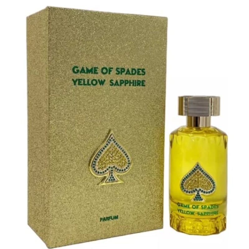 PERFUME JO MILANO GAME OF SPADES YELLOW SAPPHIRE LUXURY COLLECTION UNISEX EDP 100 ML - 1