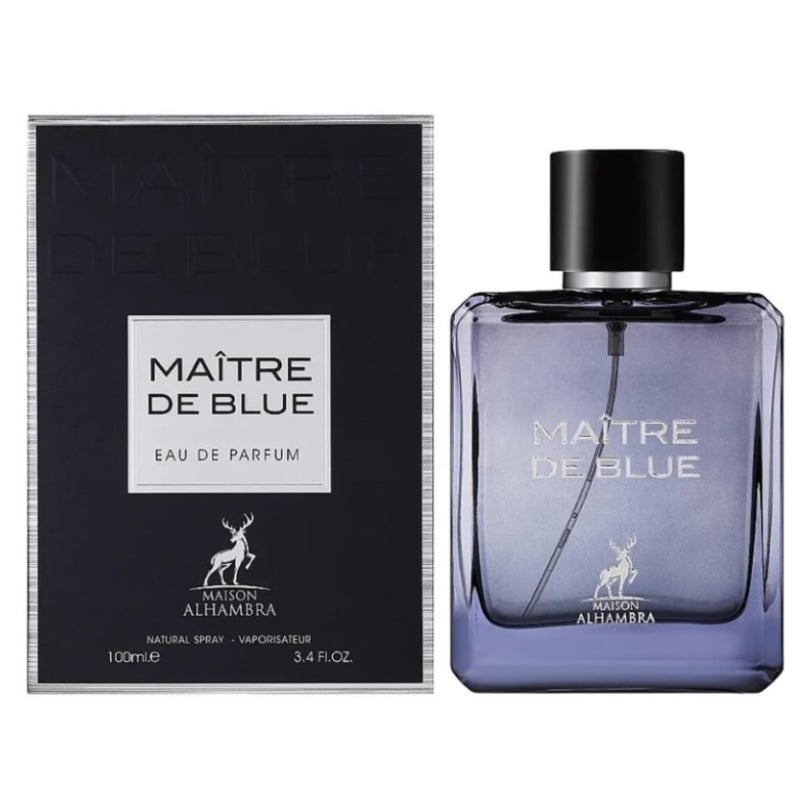 PERFUME MAISON ALHAMBRA MAITRE DE BLUE HOMBRE EDP 100 ML - 1