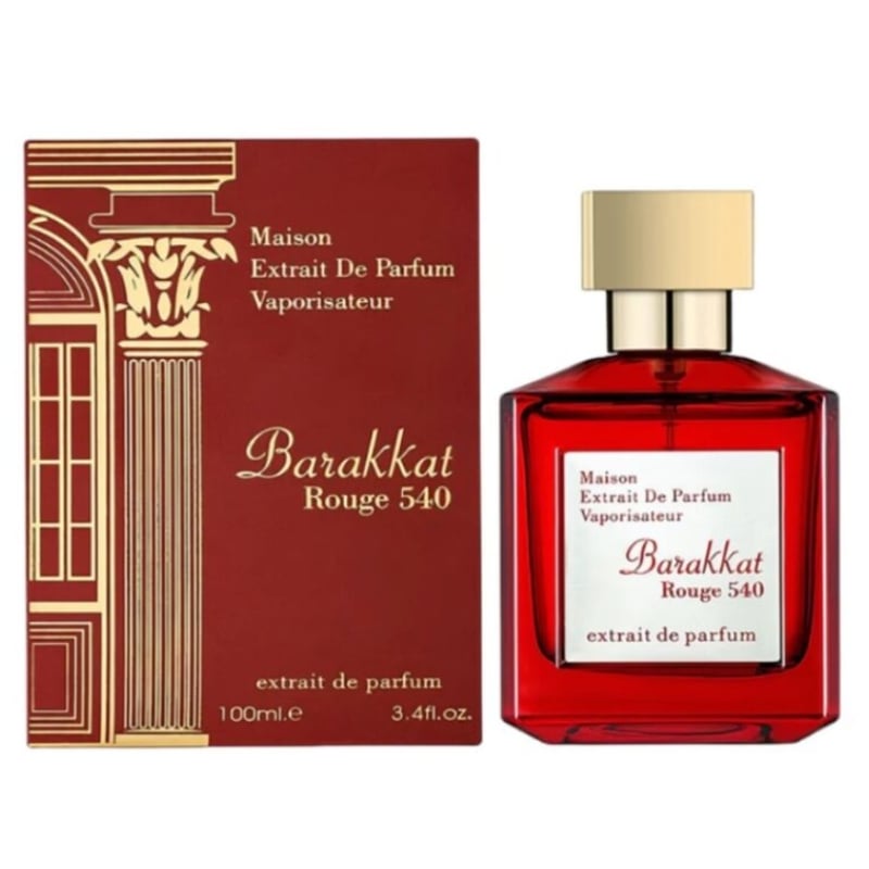 PERFUME FRAGRANCE WORLD BARAKKAT ROUGE 540 EXTRAIT DE PARFUM 100 ML - 1