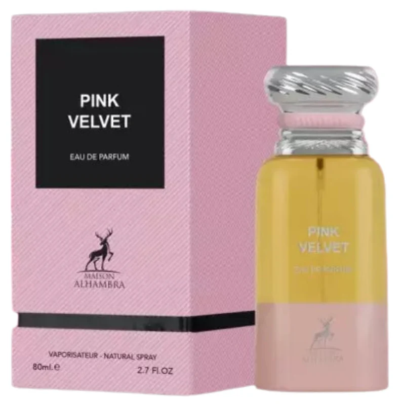 MAISON ALHAMBRA PINK VELVET EDP 80ML UNISEX - 1