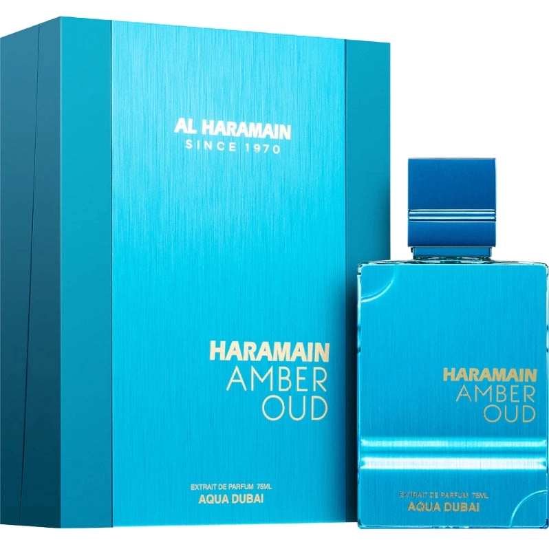 AL HARAMAIN AMBER OUD AQUA DUBAI EXTRAIT DE PARFUM 75ML UNISEX - 1