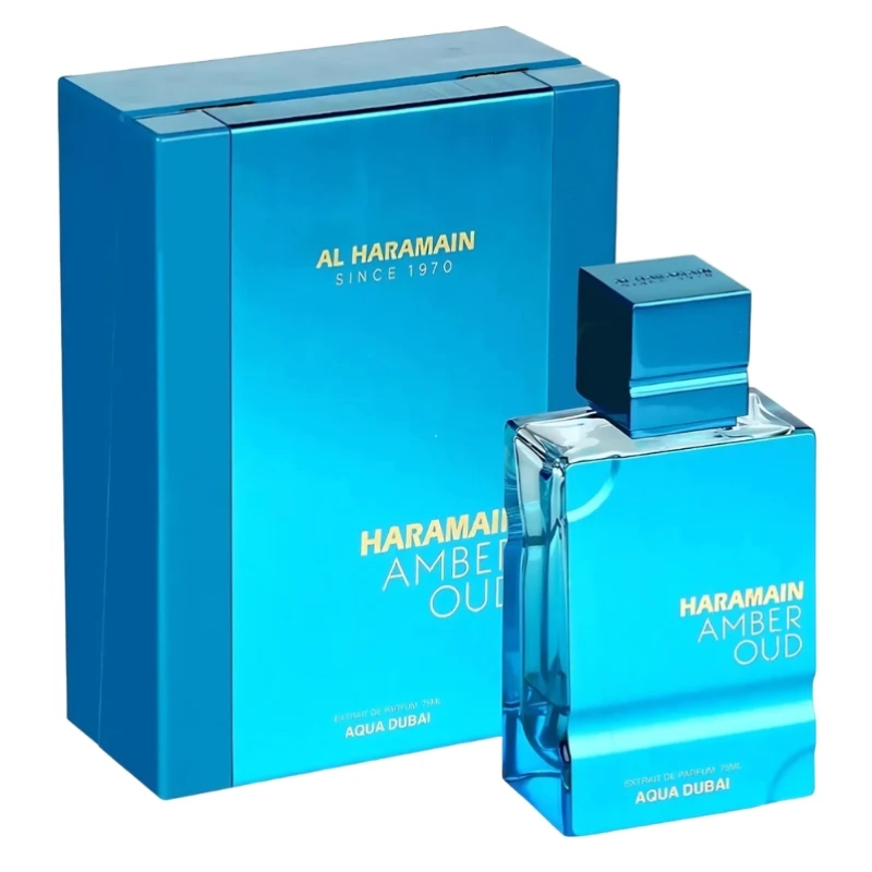 AL HARAMAIN AMBER OUD AQUA DUBAI EXTRAIT DE PARFUM 75ML UNISEX - 1