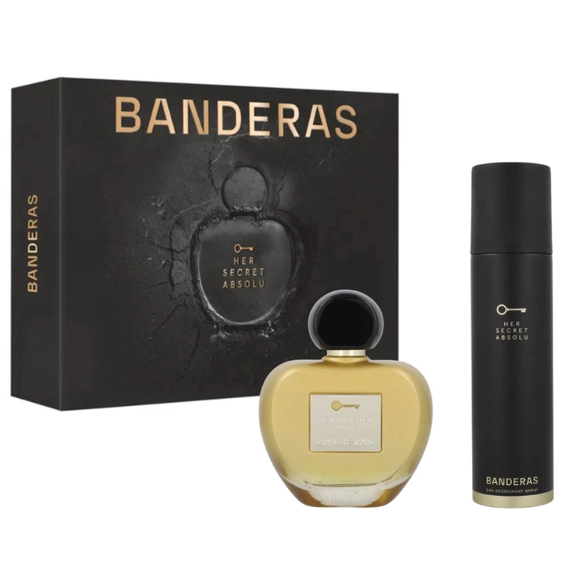 SET ANTONIO BANDERAS HER SECRET ABSOLU EDP 80 ML + DEO 150ML - 2