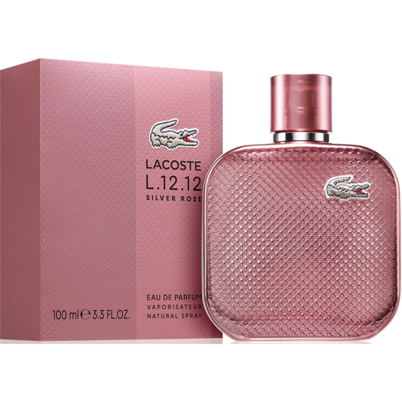 LACOSTE L.12.12 SILVER ROSE EDP 100 ML - 1