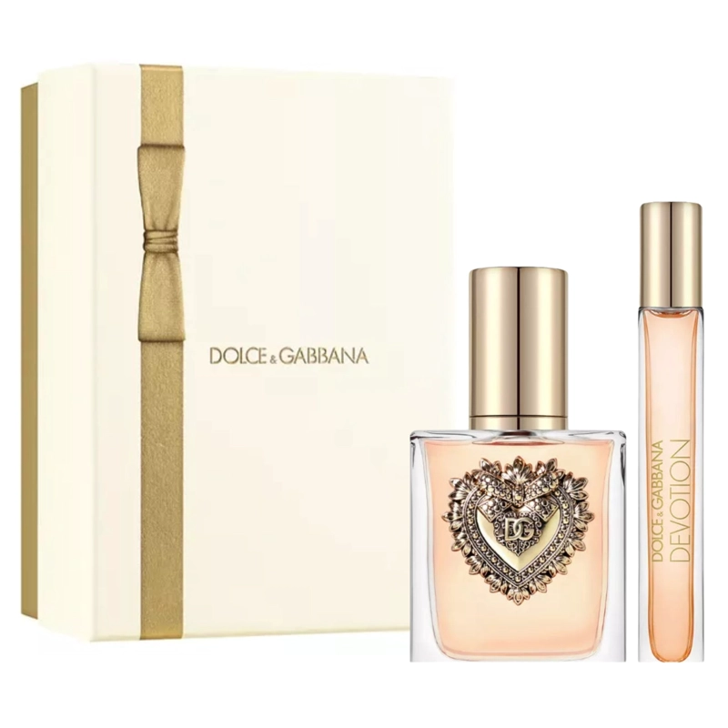 SET DOLCE AND GABBANA DEVOTION EDP 50 ML + MINI 10 ML MUJER - 1