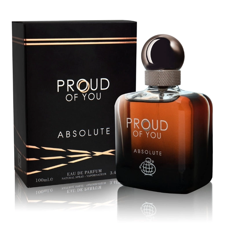 FRAGRANCE WORLD PROUD OF YOU ABSOLUTE EDP 100ML (ARMANI STRONGER WITH YOU ABSOLUTELY) - 1