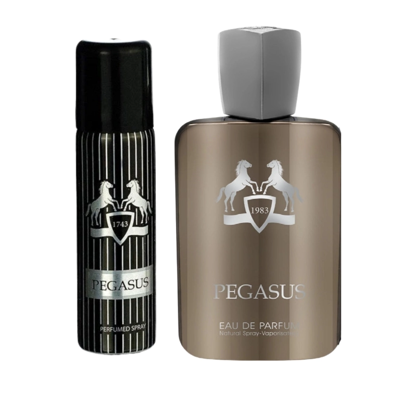 FRAGRANCE WORLD PEGASUS EDP 100ML + DEO 50ML(MARLY PEGASUS) - 2