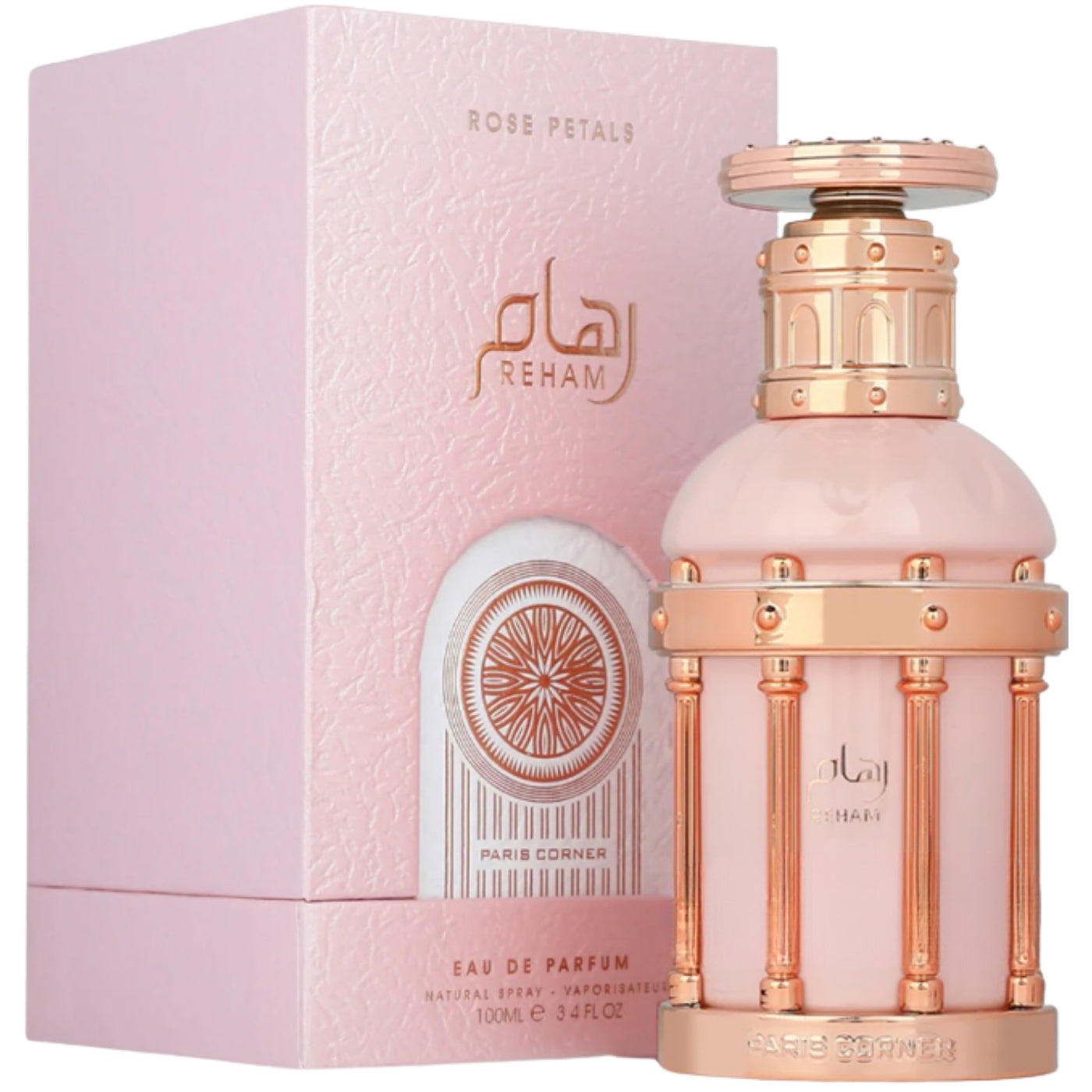 PARIS CORNER REHAM ROSE PETALS EDP 100ML MUJER - 1