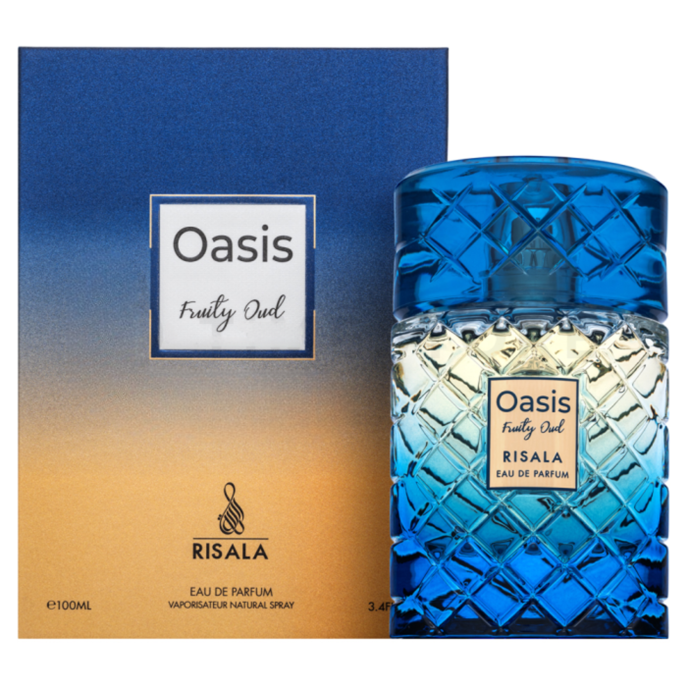 RISALA OASIS FRUITY OUD EDP 100ML UNISEX - 1